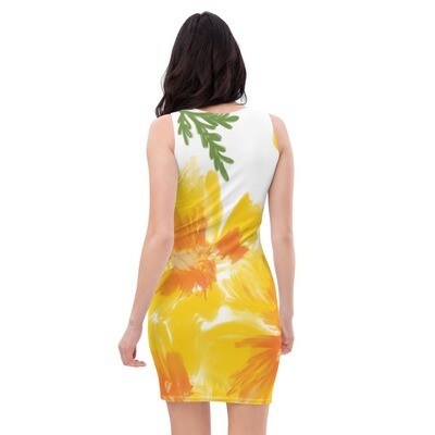 Floral Design # 2 Sublimation Cut &amp; Sew Dress