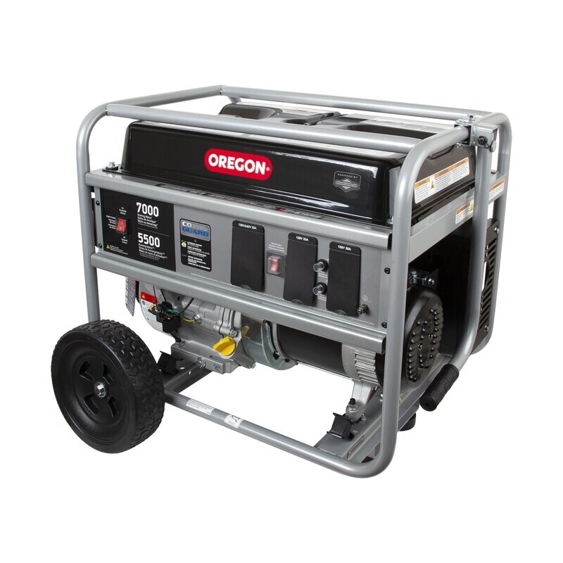 Oregon 5500W Portable Generator- Powered by Briggs &amp; Stratton