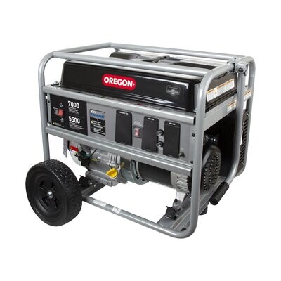 Oregon 5500W Portable Generator- Powered by Briggs &amp; Stratton