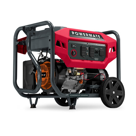 Powermate by Generac PM9400E 9400W Portable Generator, Electric Start