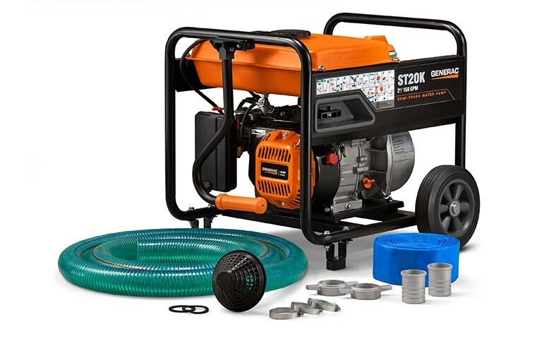 Generac ST20K 2” Semi-Trash Water Pump (6822)