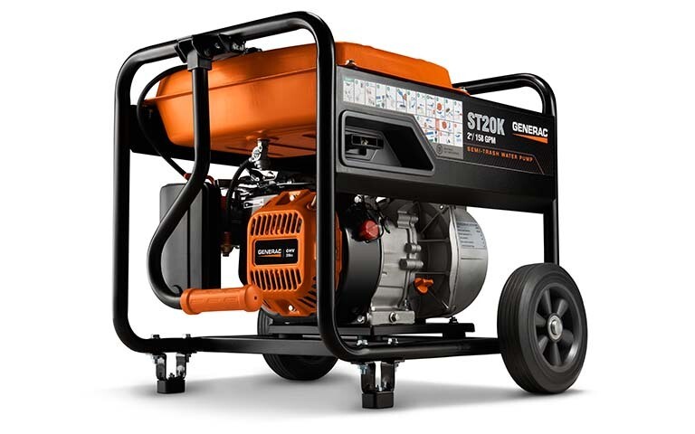 Generac ST20K 2” Semi-Trash Water Pump (6822)
