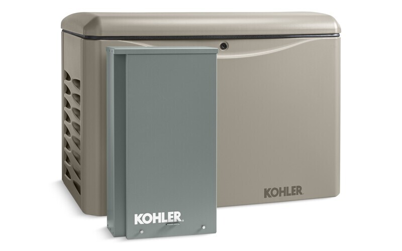 Kohler 14KW RCAL Standby Generator With 100Amp 16 Circuit Transfer Switch