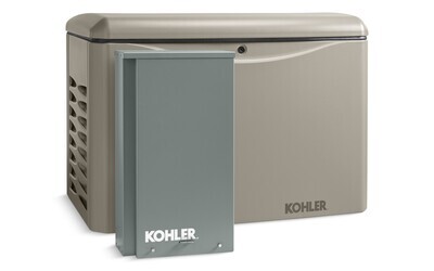 Kohler 14KW RCAL Standby Generator With 100Amp 16 Circuit Transfer Switch