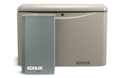 Kohler 14KW RCAL Standby Generator With 100Amp 16 Circuit Transfer Switch