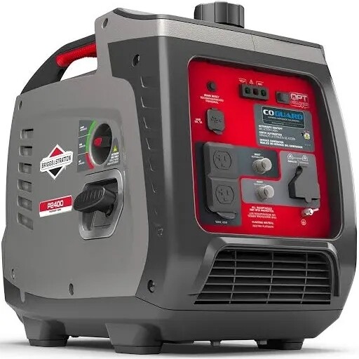 Briggs and Stratton P2400 PowerSmart Inverter Portable Generator with CO Guard