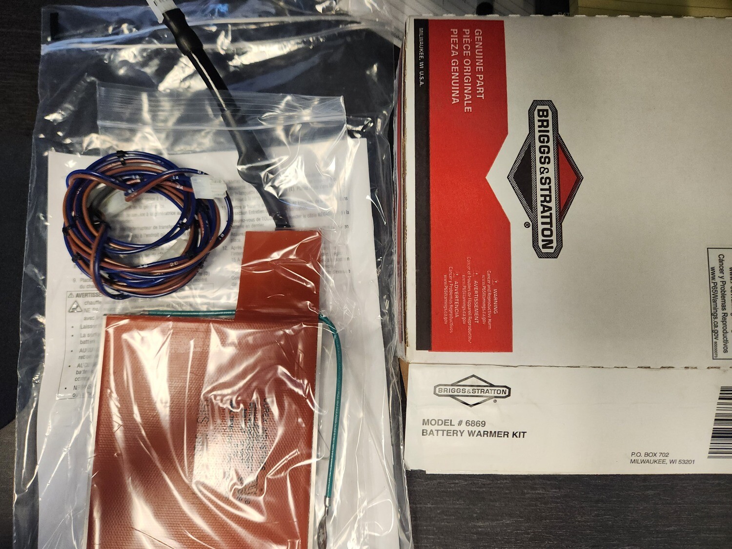 Briggs &amp; Stratton 6869 Power Protect 17kW-26kW Battery Warmer