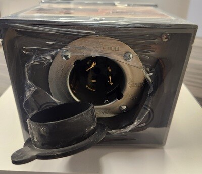 Generac 50A Resin Power Inlet Box NEMA 3R Bottom Connection with Cover 6338