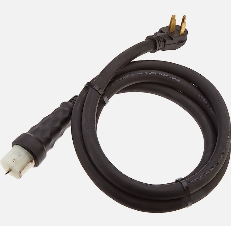 Generac 25 FOOT GENERATOR CORD, 50 AMP, NEMA 14-50P (Model 6389)