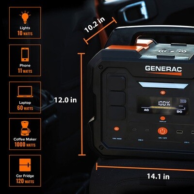 Generac GB1000 Power Station 1.6KW 50ST/CSA