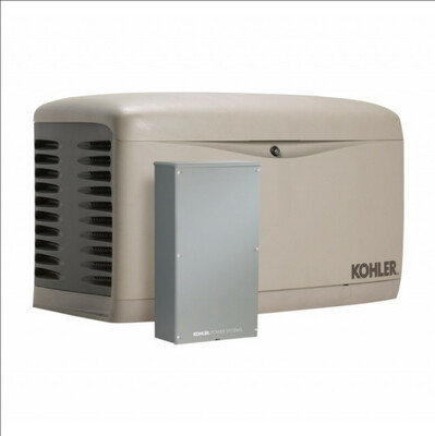 Kohler 14KW RESAL Standby Generator With 100Amp 16 Circuit Transfer Switch Kohler 14KW RESAL Standby Generator With 100Amp 16 Circuit Transfer Switch