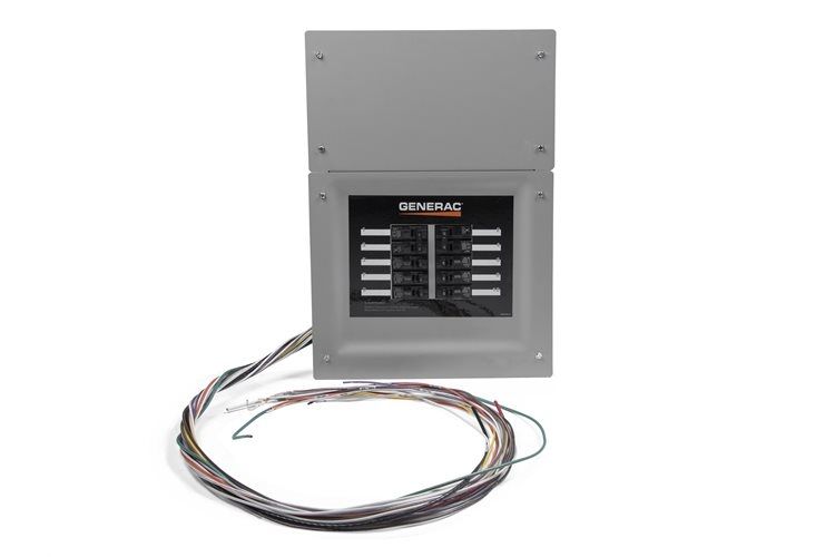 Generac 50 Amp Automatic Transfer Switch Nema 1 with 10 Circuit Load Center | RXG10EZA1W