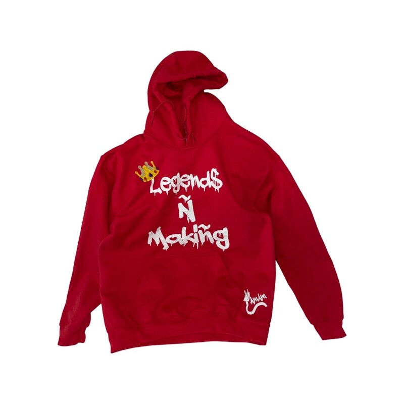 AmKessee Legend$ N Making Hoodie red