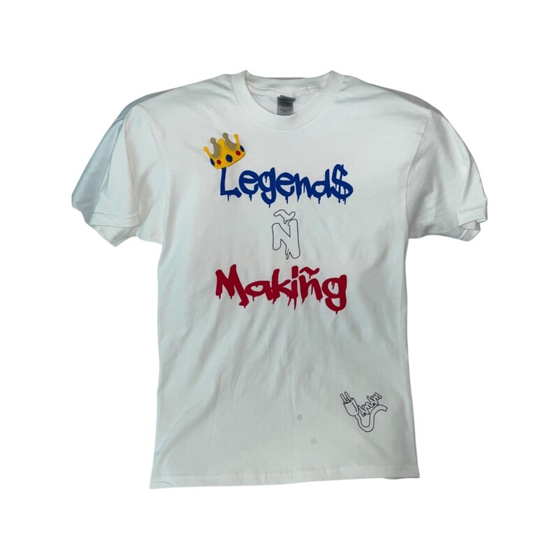AmKessee Legend$ Legend N Making T-shirt white