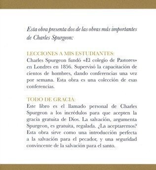 CLÁSICOS DE LA FE / LAS OBRAS DE CHARLES SPURGEON