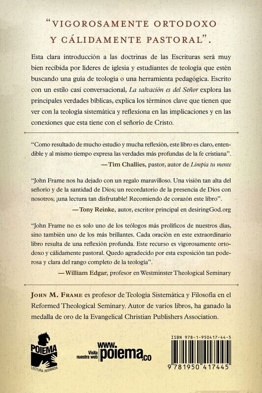 LA SALVACIÓN ES DEL SEÑOR