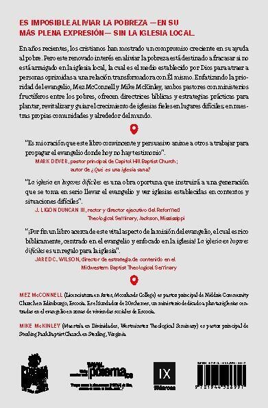 LA IGLESIA EN LUGARES DIFÍCILES