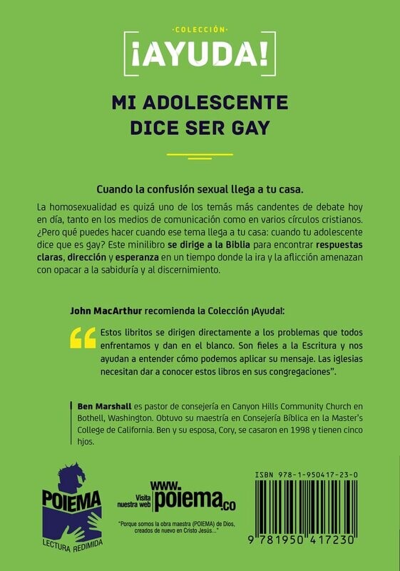¡AYUDA! MI ADOLESCENTE DICE SER GAY