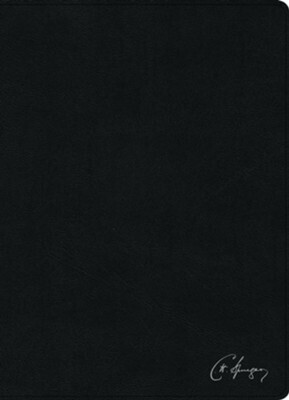RVR 1960 BIBLIA DE ESTUDIO SPURGEON/NEGRO PIEL GENUINA