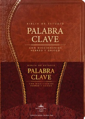 BIBLIA DE ESTUDIO PALABRA CLAVE/RV60/MARRON