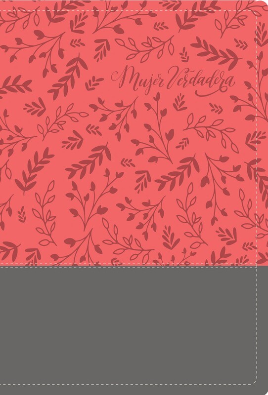 BIBLIA DEVOCIONAL MUJER VERDADERA RV60/DUO-TONO CORAL