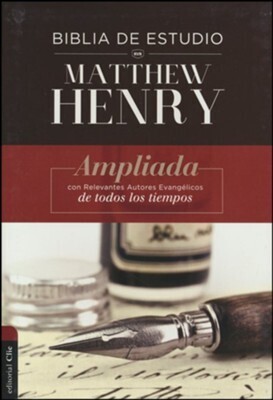BIBLIA DE ESTUDIO MATTHEW HENRY RVR60/TAPA DURA