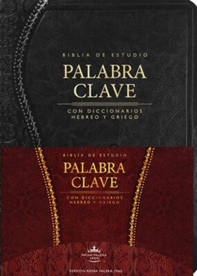 BIBLIA DE ESTUDIO PALABRA CLAVE/RV60/NEGRA