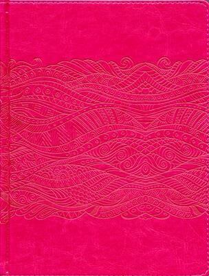 BIBLIA DE APUNTES EDICIÓN ILUSTRADA RVR1960/ROSADO/SEMI-PIEL
