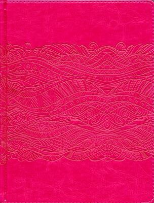 BIBLIA DE APUNTES EDICIÓN ILUSTRADA RVR1960/ROSADO/SEMI-PIEL