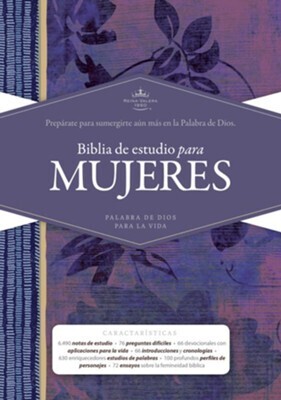 BIBLIA DE ESTUDIO PARA MUJERES RVR60/TAPA DURA