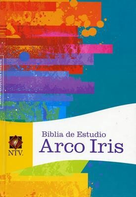 BIBLIA DE ESTUDIO ARCOIRIS NTV/TAPA DURA
