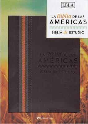 BIBLIA DE ESTUDIO LBLA/PIEL