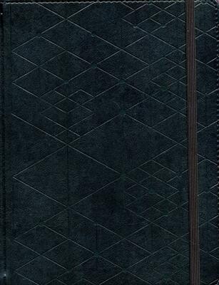 BIBLIA DE APUNTES RVR60/NEGRA/SEMI-PIEL