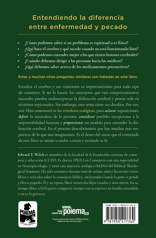 UNA GUÍA PARA EL CONSEJERO SOBRE EL CEREBRO Y SUS TRASTORNOS