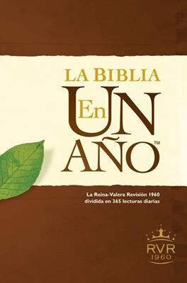 LA BIBLIA EN UN AÑO RVR60/TAPA DURA
