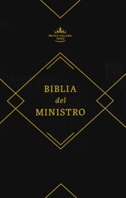 BIBLIA DEL MINISTRO RVR 60/CAOBA/PIEL FABRICADA