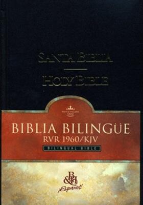 BIBLIA BILIGÜE RV60/KIV/ TAPA DURA CON ÍNDICE