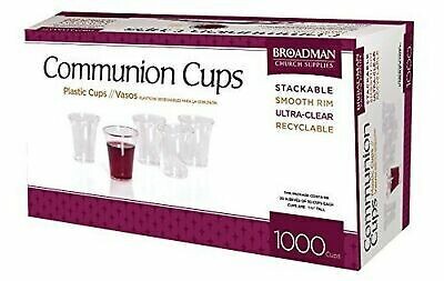 COMMUNION CUPS/ VASOS PLÁSTICOS DESECHABLES PARA LA COMUNIÓN