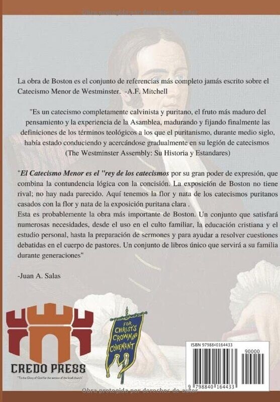 COMENTARIO AL CATECISMO MENOR