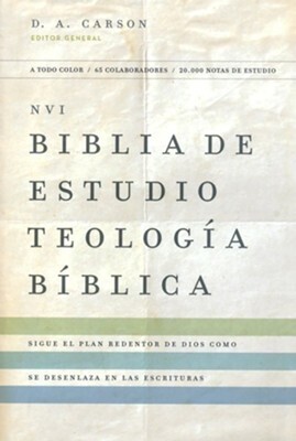 NVI BIBLIA DE ESTUDIO TEOLOGÍA BÍBLICA