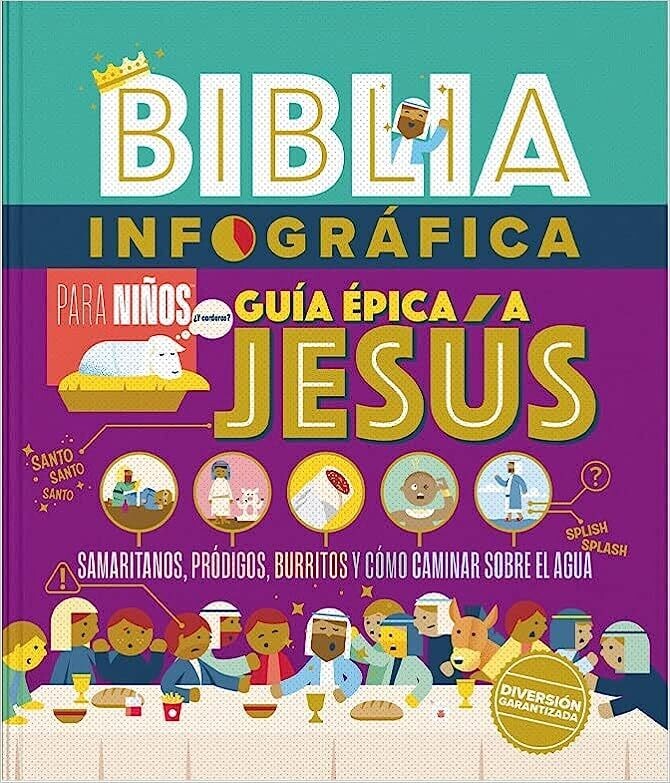 BIBLIA INFOGRÁFICA GUÍA ÉPICA A JESÚS