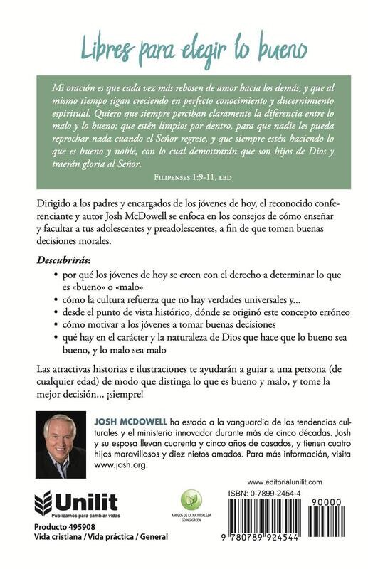 LIBRES PARA ELEGIR LO BUENO