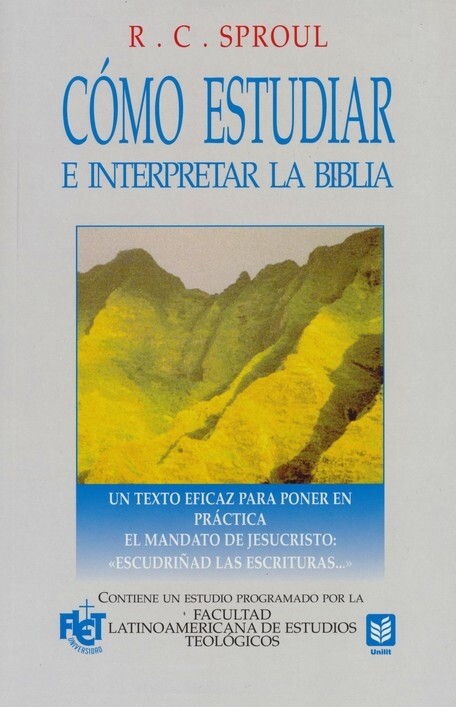 COMO ESTUDIAR E INTERPRETAR LA BIBLIA