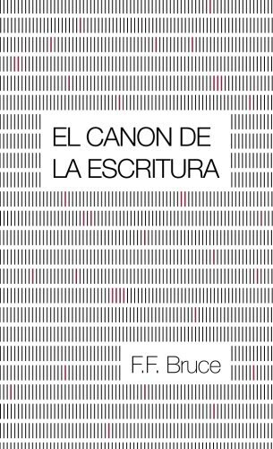 EL CANON DE LA ESCRITURA