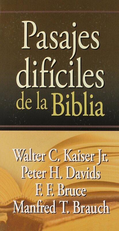 PASAJES DIFÍCILES DE LA BIBLIA