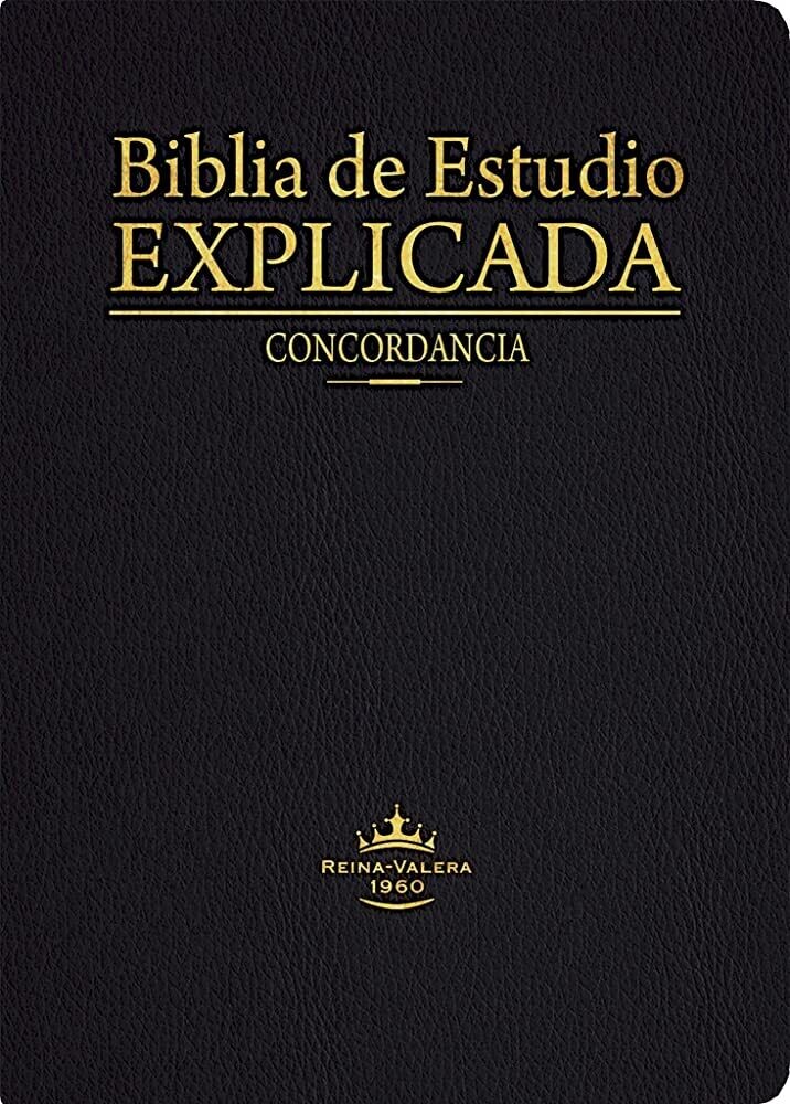BIBLIA DE ESTUDIO EXPLICADA
