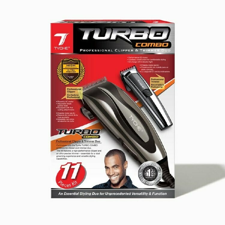 TYCHE Hair Clipper Turbo Combo