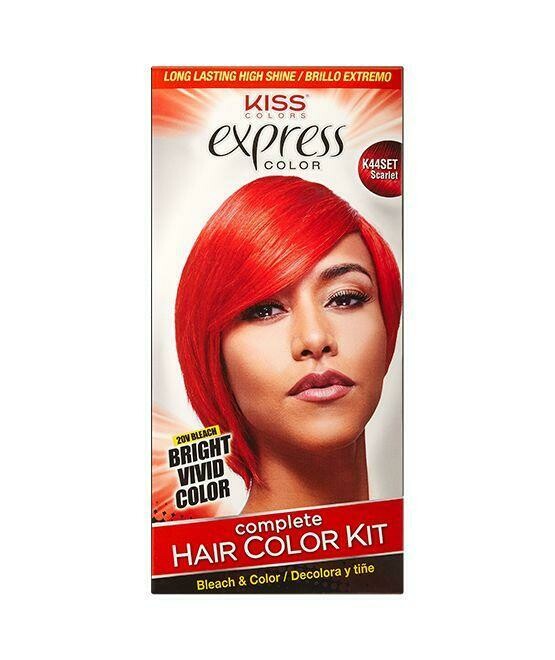 Kiss Express Complete Hair Color Kit