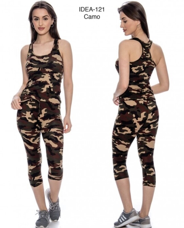 True Rock Summer Women Camo Set
