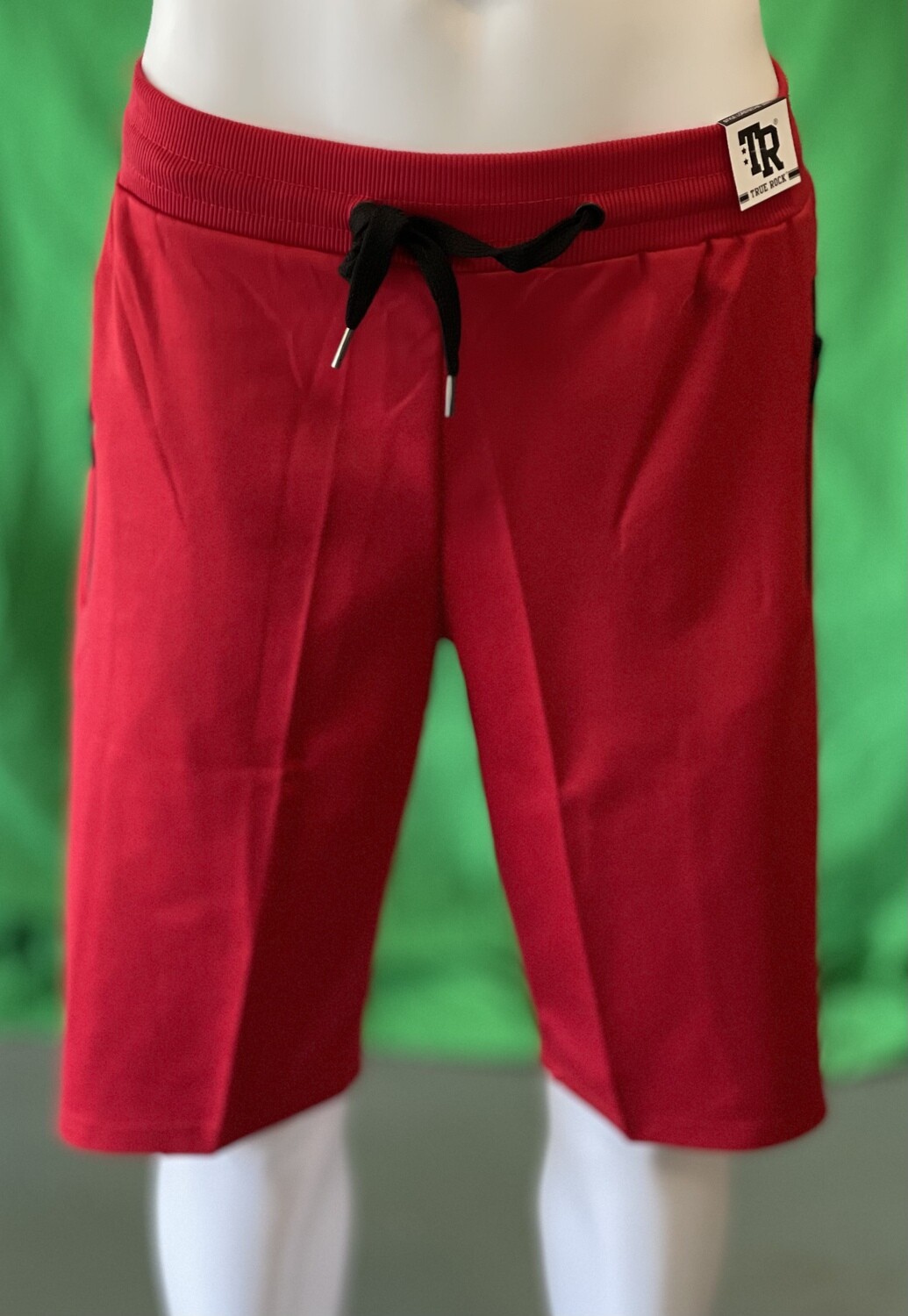 TRUE ROCK MENS LORENZO SHORTS, Size: Small, Color: Red
